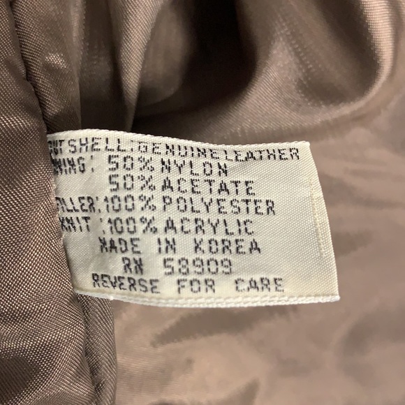 Vintage Brown Genuine Leather Men's Full Zip Bomber Jacket Top Gun Maverick XL - Picture 11 of 14